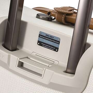 Delsey Paris Luggage Chatelet Hard+ 3 Piece Set Spinner (Champagne)