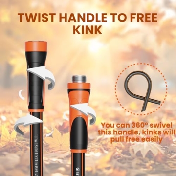 Giraffe Tools 50ft Garden Hose - Lightweight and Durable