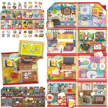 Headu My Little House Montessori, Educational Toys for Boys and Girls Ages 2-5 Years Old, Toddler Le...