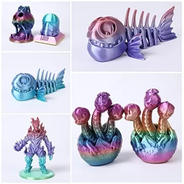 Shiny Silk Multicolor PLA 3D Printer Filament 1.75mm