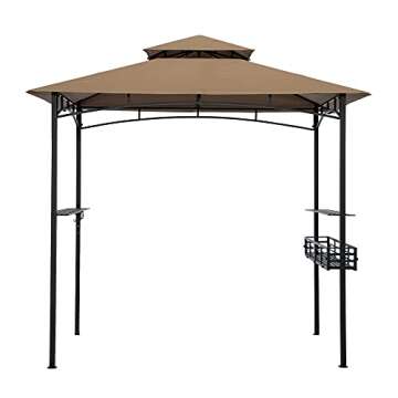 SUNA Grill Gazebo 8x5 Ft for Perfect Outdoor BBQ