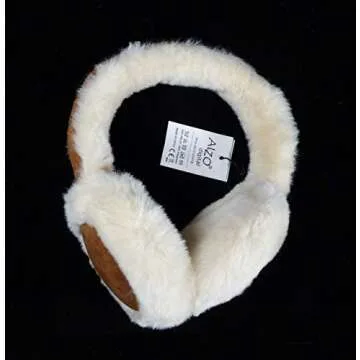 ALZO Bluetooth Earmuff Headphones Fashion Accessory - Color Cream Caramel