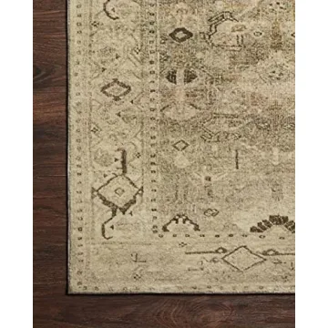 Loloi Margot Collection 5'-0" x 7'-6" Area Rug in Antique Sage