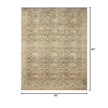 Loloi Margot Collection 5'-0" x 7'-6" Area Rug in Antique Sage