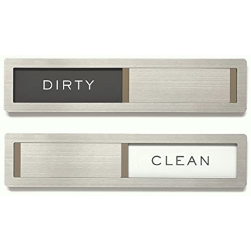 Premium Stainless Steel Dishwasher Magnet for Easy Organization