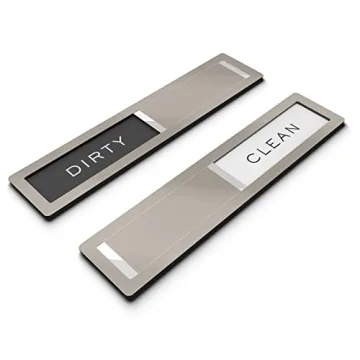 Premium Stainless Steel Dishwasher Magnet for Easy Organization