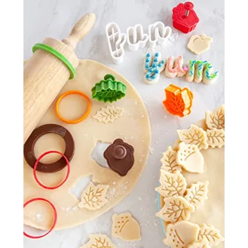 Talisman Designs Rolling Pin Bands for Perfect Baking