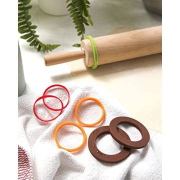 Talisman Designs Rolling Pin Bands for Perfect Baking