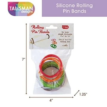 Talisman Designs Rolling Pin Bands for Perfect Baking