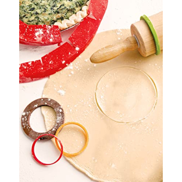 Talisman Designs Rolling Pin Bands for Perfect Baking
