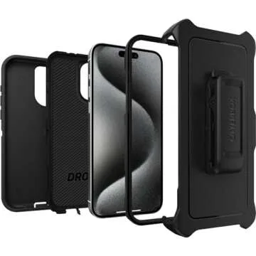 OtterBox Defender Case for iPhone 15 Pro MAX - Rugged & Durable