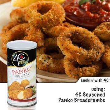 4C Premium Panko Bread Crumbs - Crispy, Flavorful, Gluten-Free