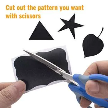 ONUPGO Chalkboard Labels - 180 Waterproof Reusable Stickers