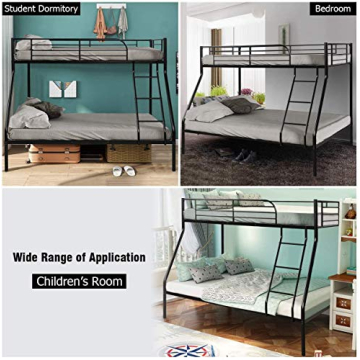 Giantex Twin over Full Bunk Bed for Teens and Kids