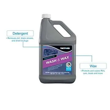 Thetford Premium RV Wash and Wax - 1 Gallon Detergent