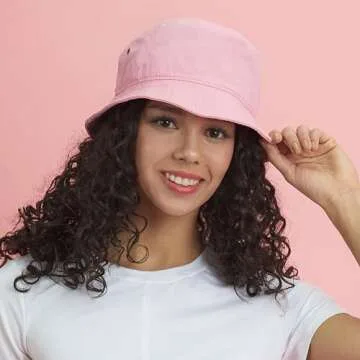 Stylish UPF 50 Packable Bucket Hat for Summer Adventures