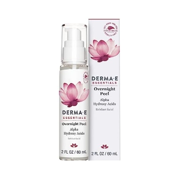 DERMA E Overnight Peel – Vegan Exfoliant for Beautiful Skin