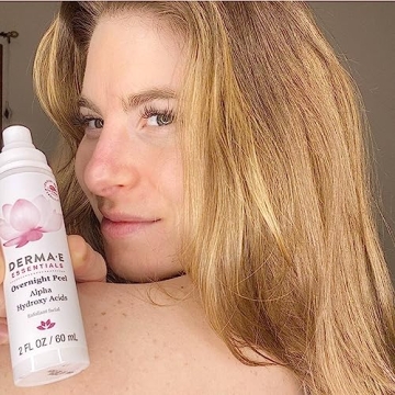 DERMA E Overnight Peel – Vegan Exfoliant for Beautiful Skin