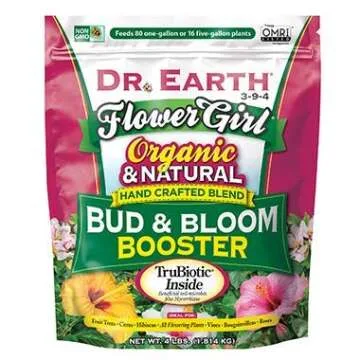 Dr. Earth Flower Girl Bud & Bloom Booster 4-10-7 Fertilizer for Vibrant Blooms