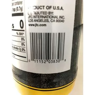 JFC Roasted Black Sesame Seeds Iri Goma, 8 oz