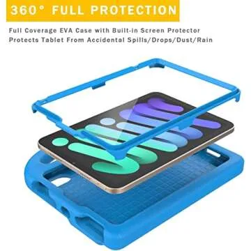 Lainergie iPad Mini 7/6 Case | Lightweight & Kid-Proof