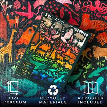 Elena Essex Rainbow Kingdom 1000 Piece Puzzle for Adults