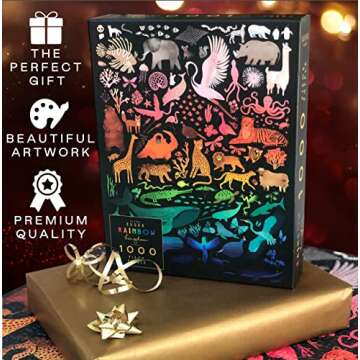 Elena Essex Rainbow Kingdom 1000 Piece Puzzle for Adults