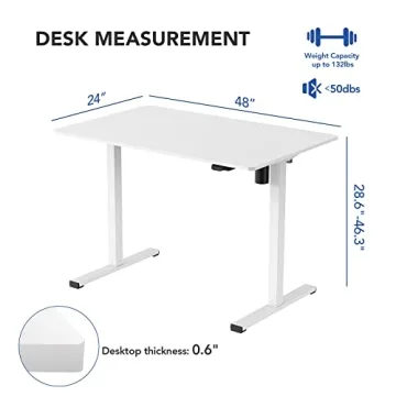 FLEXISPOT Quick Install Electric Height Adjustable Desk