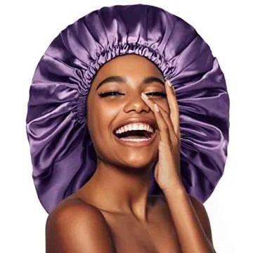 YANIBEST Satin Bonnet for Comfortable Hair Care