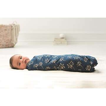 aden + anais Gold Deco Swaddle Blankets 3-Pack for Babies