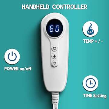 IZZUBIZ Christmas Gifts for Women, Mom, Neck Shoulder Heating Pad Gifts for Men, Dad, Fathers Day, E...