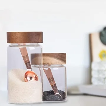 Copper Plated Measuring Spoon Set for Kitchen Cooking