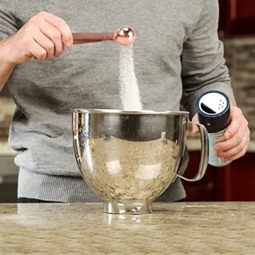 Copper Plated Measuring Spoon Set for Kitchen Cooking