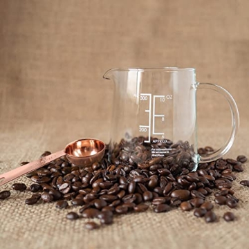 Copper Plated Measuring Spoon Set for Kitchen Cooking