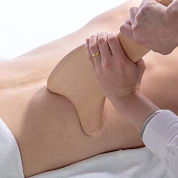 Cococar Wooden Lymphatic Drainage Massager for Pain Relief