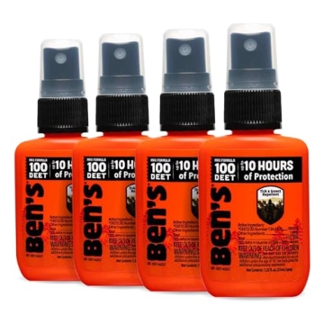 Ben's 100 Tick & Insect Repellent - Powerful DEET Protection for All Outdoor Adventures