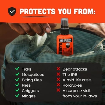 Ben's 100 Insect Repellent Offers 10 Hours of Protection