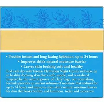 Burt's Bees Intense Hydration Night Cream for Ultimate Moisture