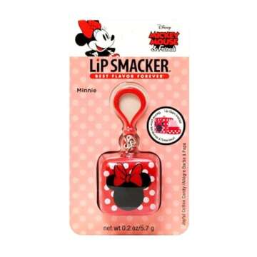 Disney Minnie Mouse Cube Flavored Lip Balm for Kids - Cotton Candy Flavor