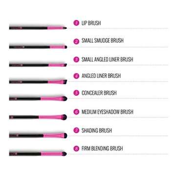 BH Cosmetics Metallic Pink 14 Piece Brush Set