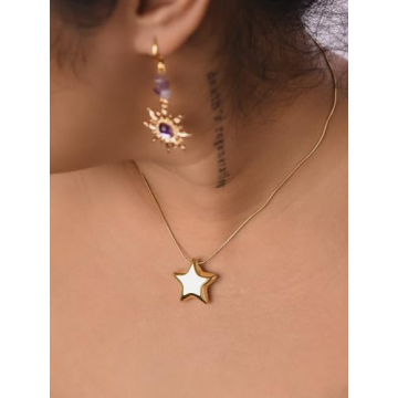 Sarina Y2K Gold-tone Star Necklace Perfect for Any Occasion