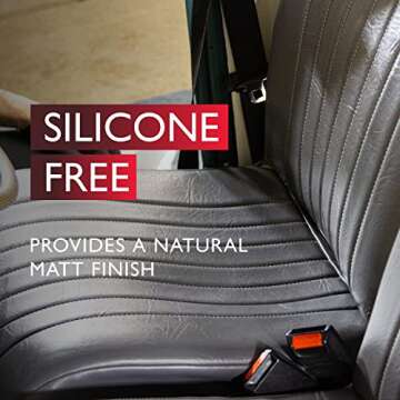 Autoglym Leather Cleaner, 500ml - Car Leather Cleaner Deep Cleans and Freshens Automotive Leather Up...