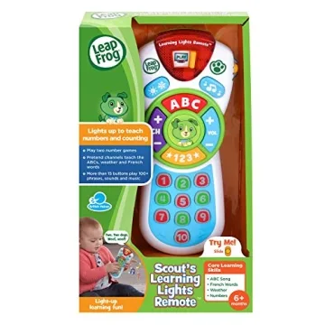 LeapFrog Scout's Learning Lights Remote Educational Toy