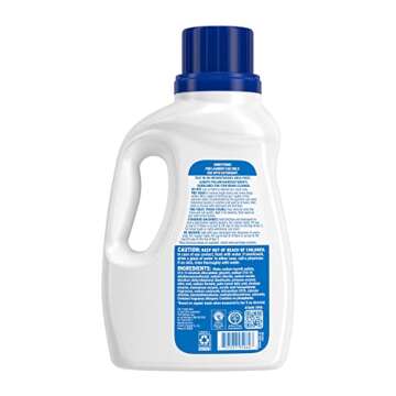 OxiClean White Revive Laundry Whitener and Stain Remover Liquid, 50 fl oz (Pack of 2)