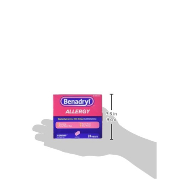 Benadryl Ultratabs Allergy Relief (24 Count Pack of 2)