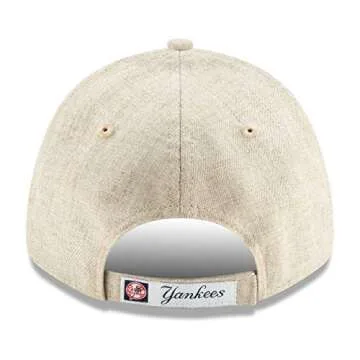 New Era 9FORTY New York Yankees Baseball Cap MLB Winterized The League - Oatmeal