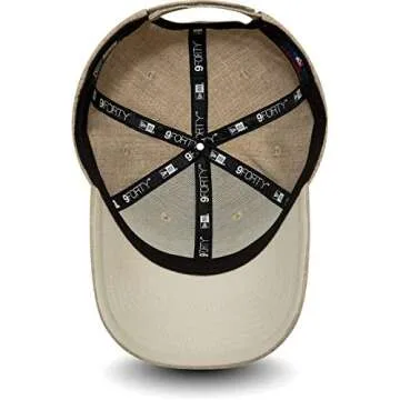 New Era 9FORTY New York Yankees Baseball Cap MLB Winterized The League - Oatmeal