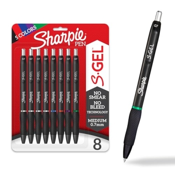 Sharpie S-Gel Pens: Smooth Writing and Bold Colors