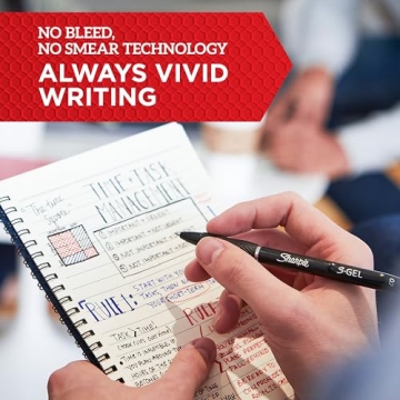 Sharpie S-Gel Pens: Smooth Writing and Bold Colors