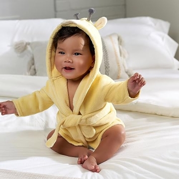 Gerber Baby Hooded Giraffe Bathrobe for Infants